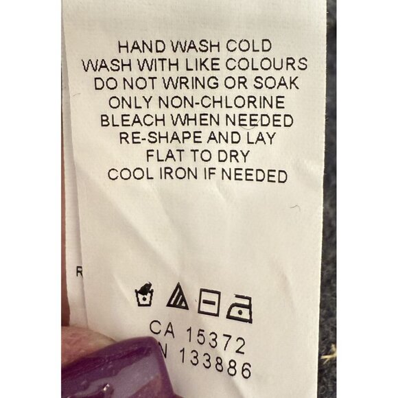 Joe Fresh Mens Lambswool 80% Blue Gray Striped Sweater XL Elbow Patches Preppy - Picture 7 of 7